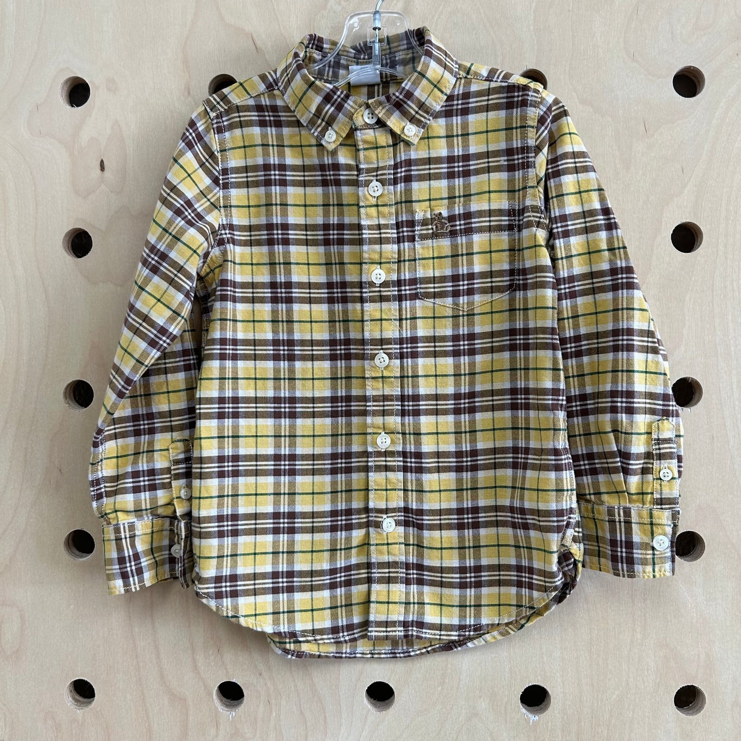 Yellow & Brown Flannel