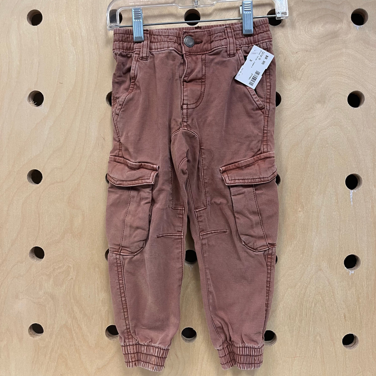 Brown Cargo Joggers