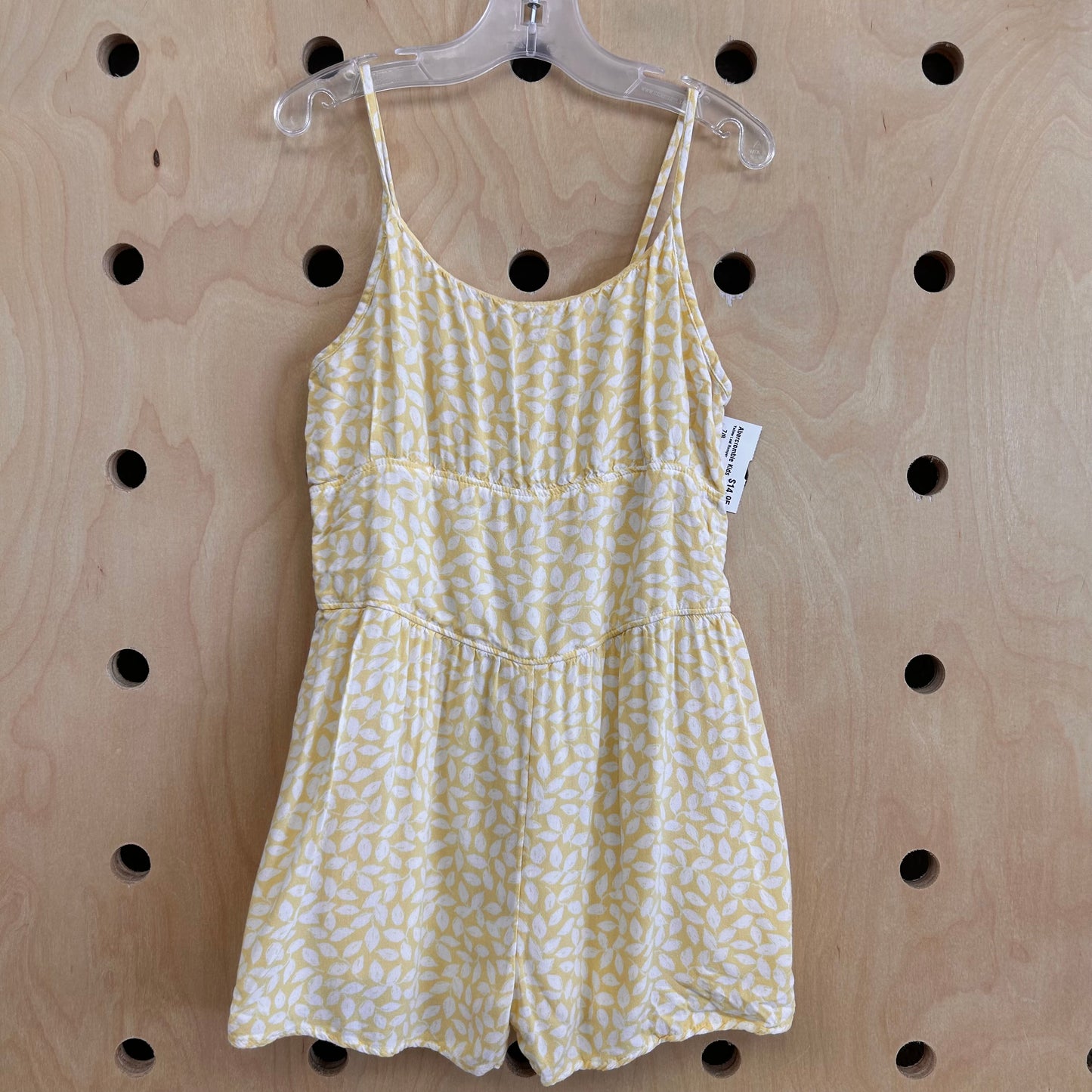 Yellow Leaf Romper