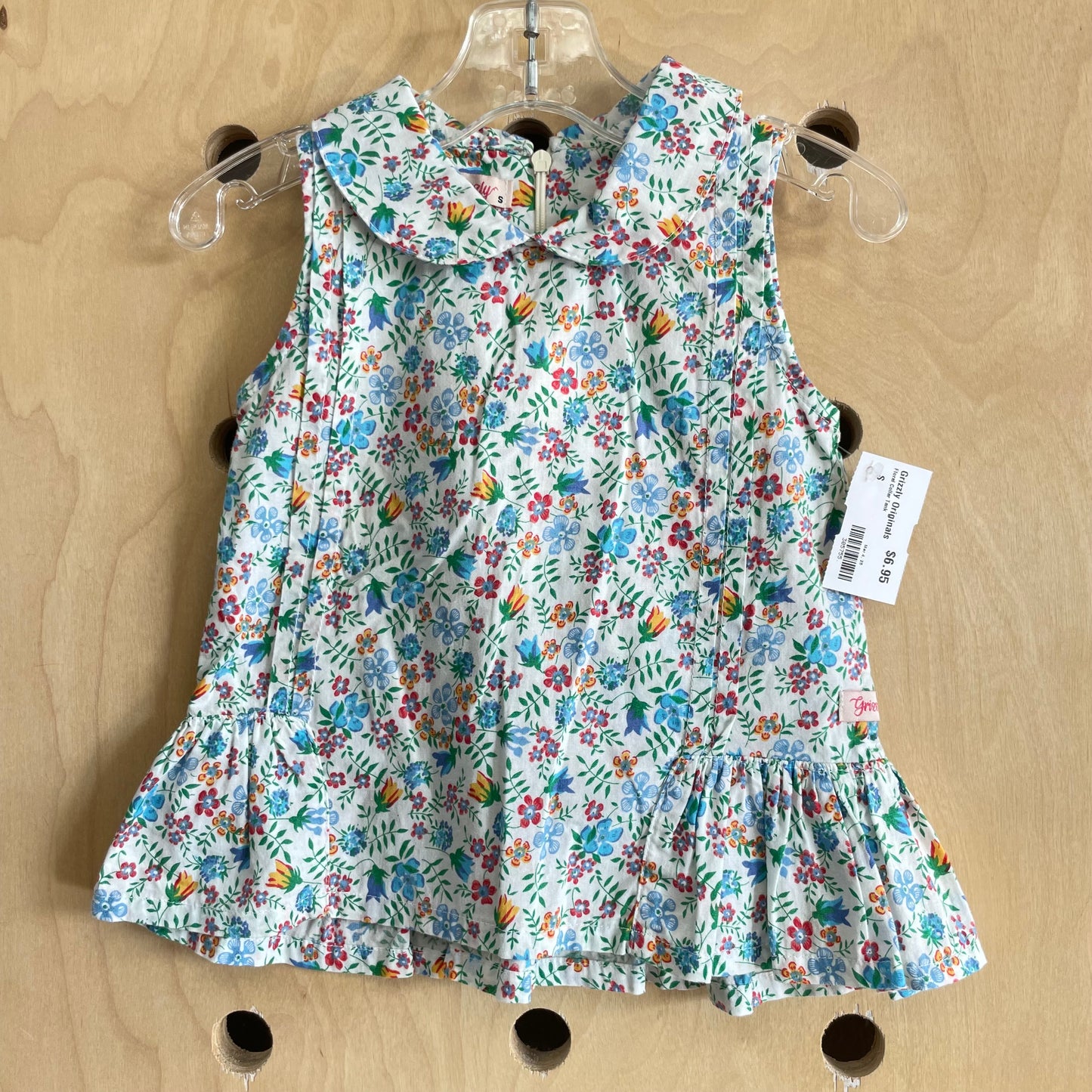 Floral Collar Tank
