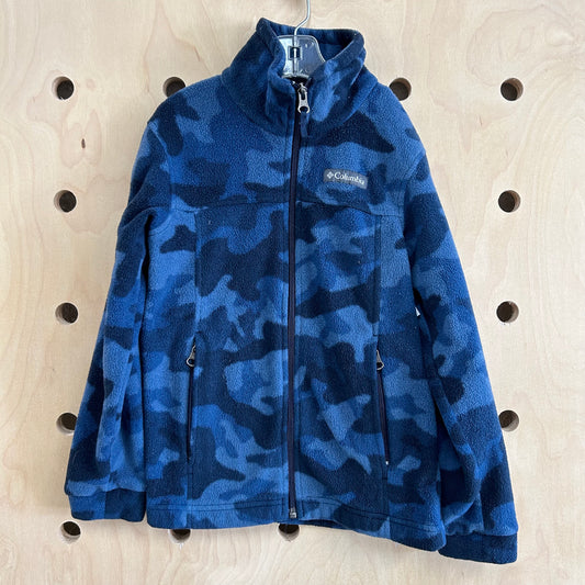 Blue Camo Fleece Jacket