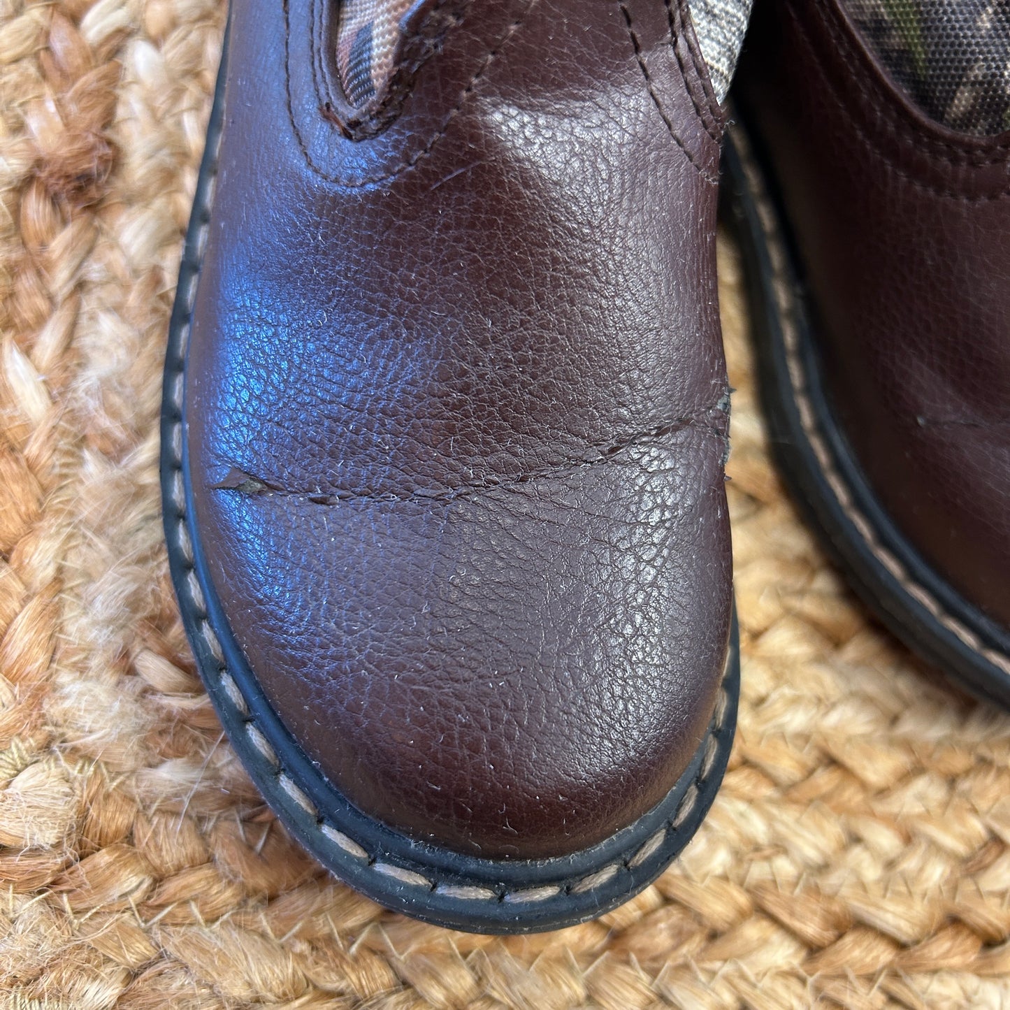 Brown Camo Boots