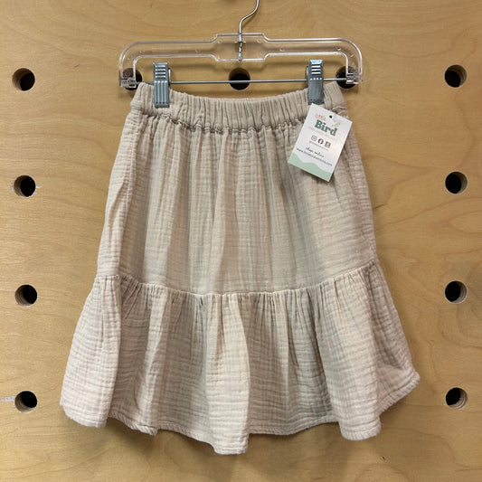 Beige Gauze Skirt