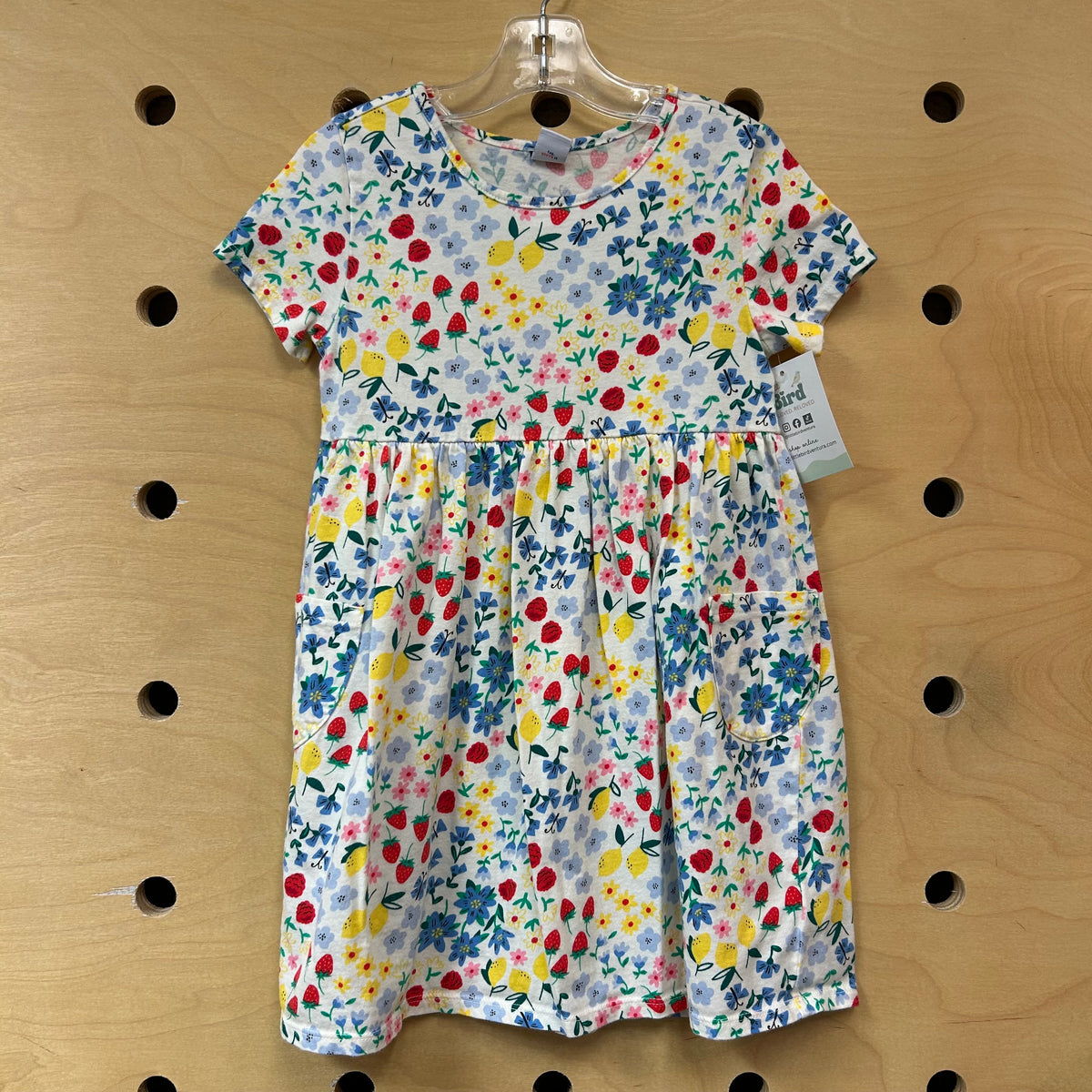 White Floral Dress
