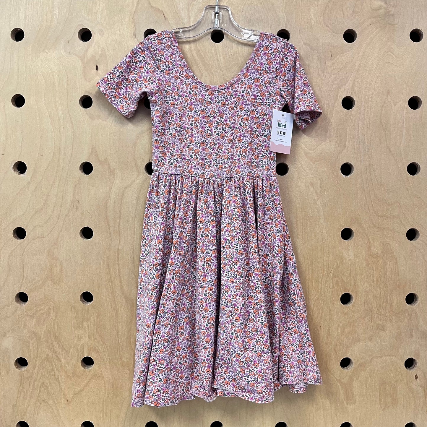Pink Floral Dress