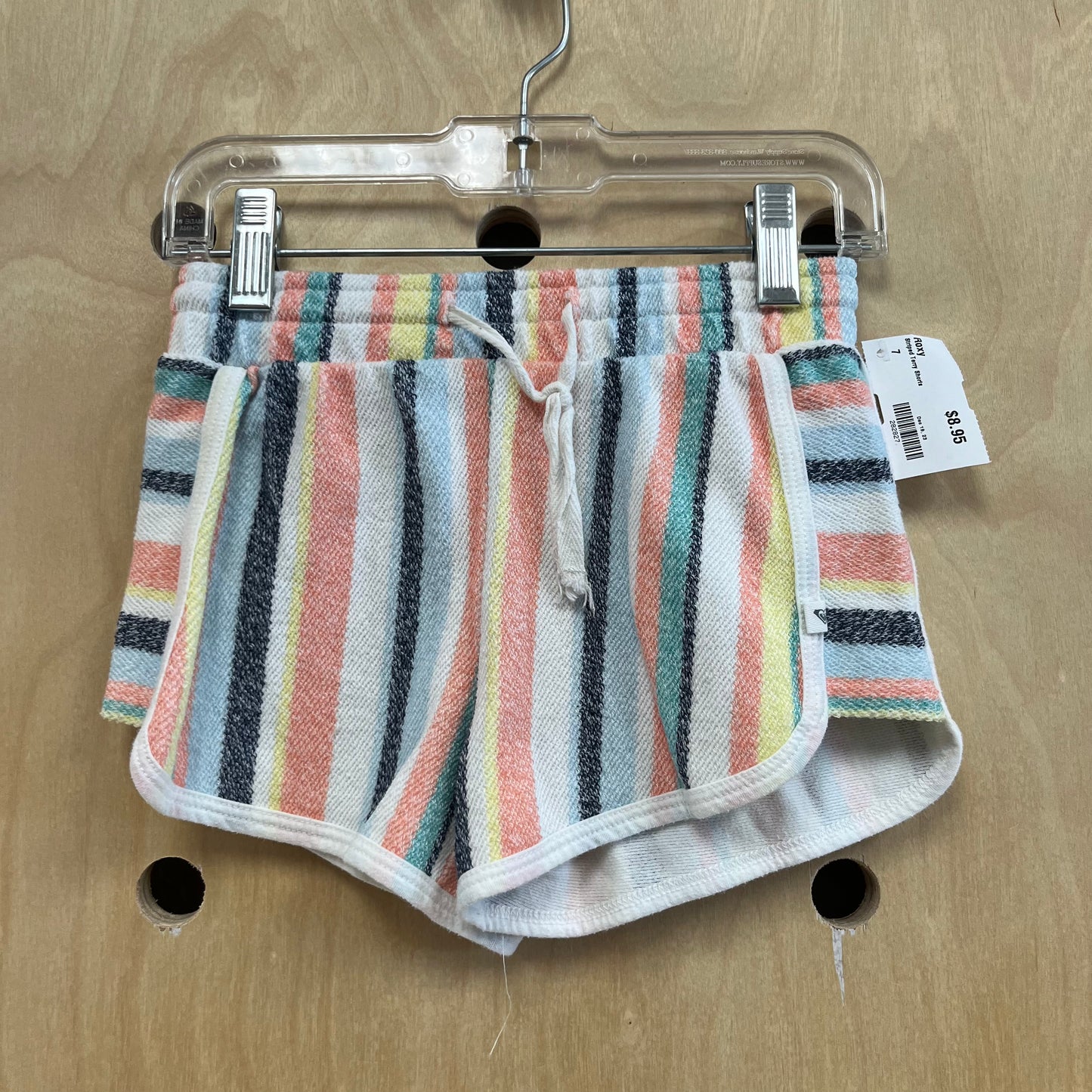 Striped Terry Shorts