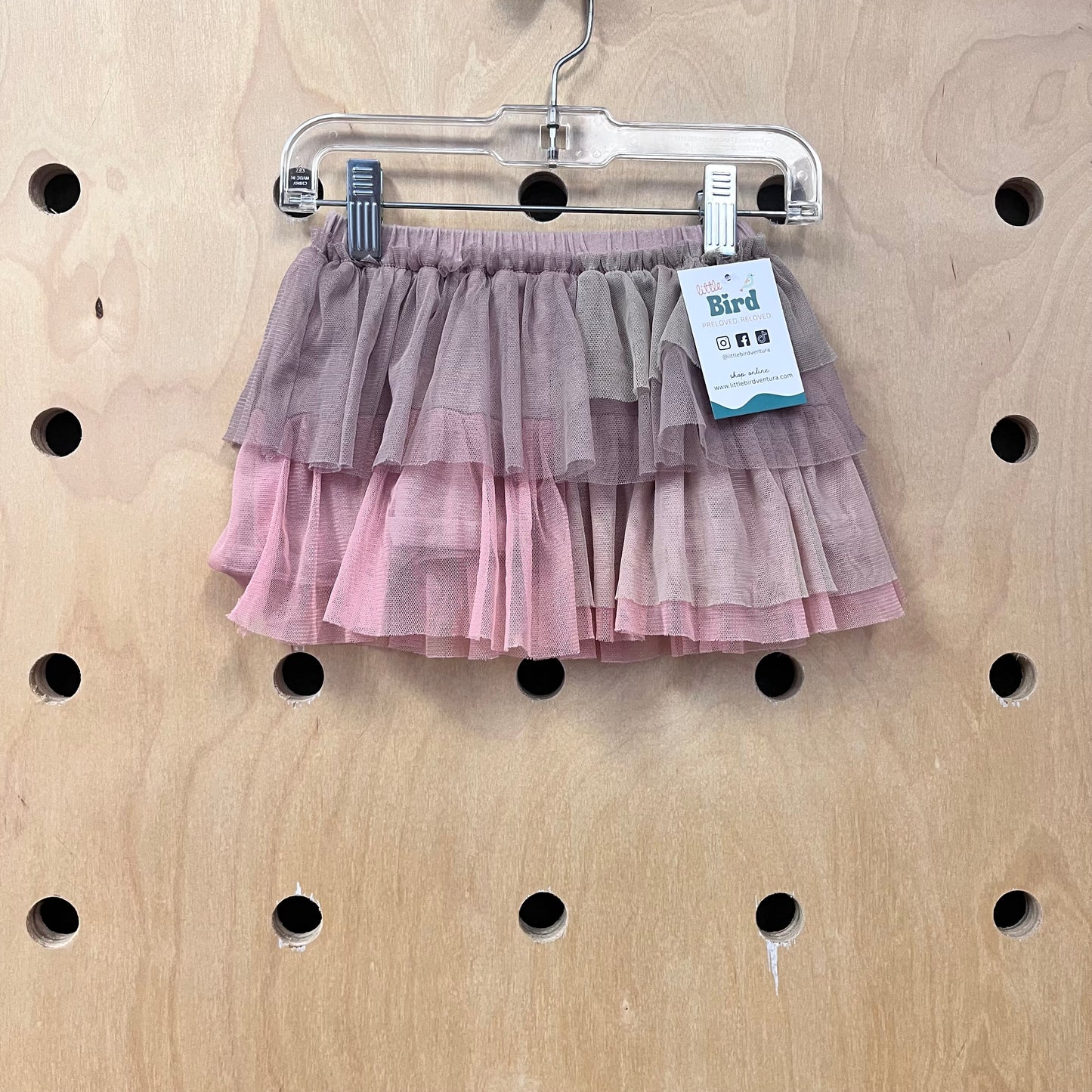 Plum + Pink Tulle Skirt