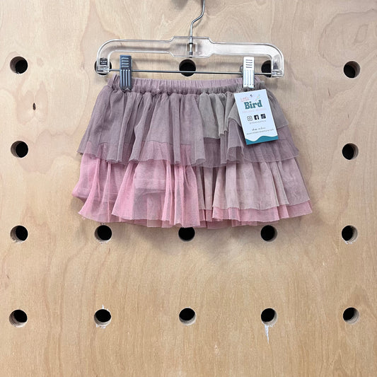 Plum + Pink Tulle Skirt