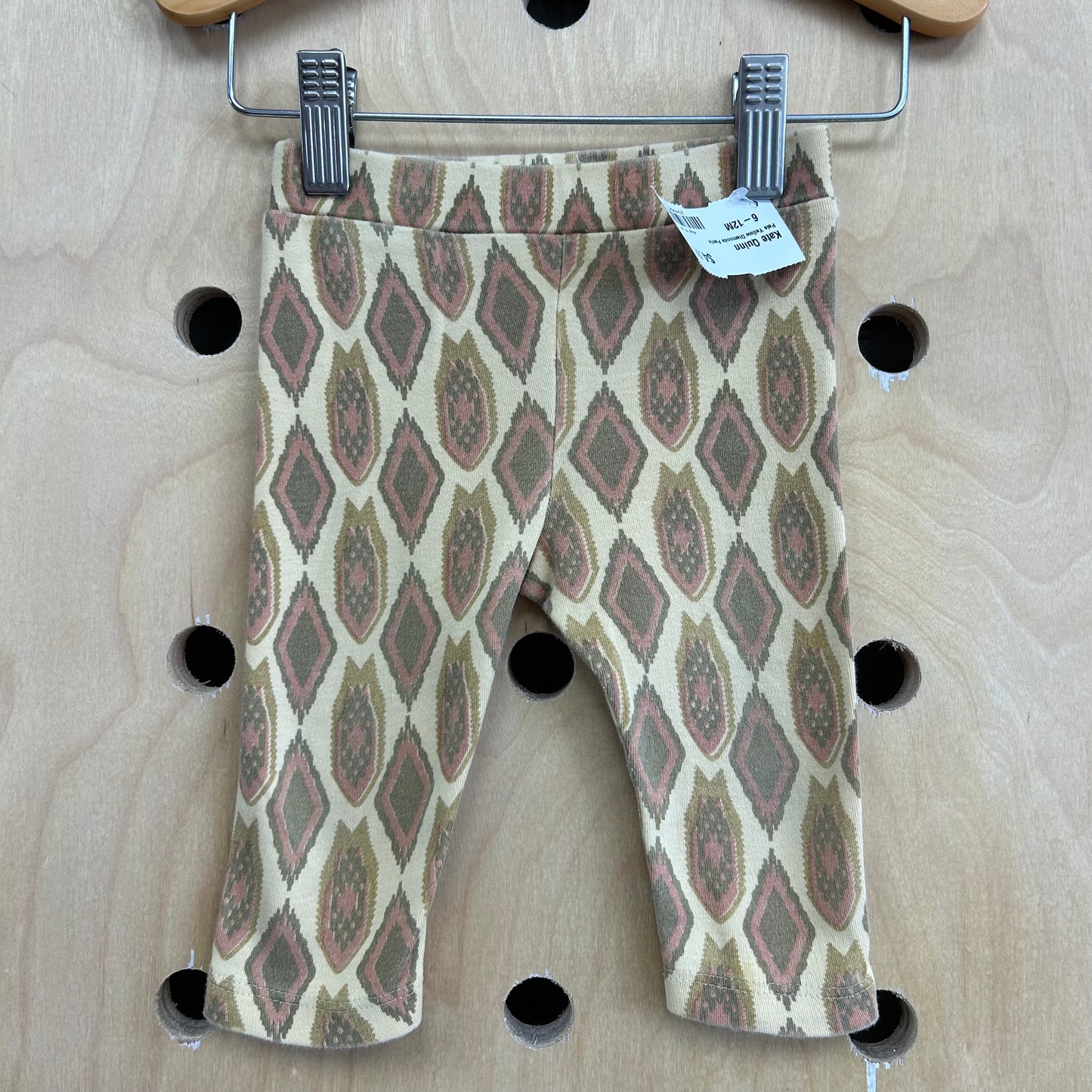 Pale Yellow Diamonds Pants
