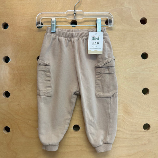 Beige Joggers