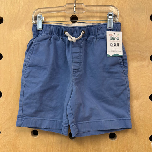 Blue Drawstring Shorts