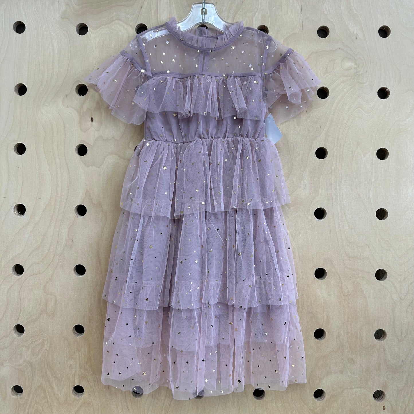 Rose + Gold Celestial Tulle Dress