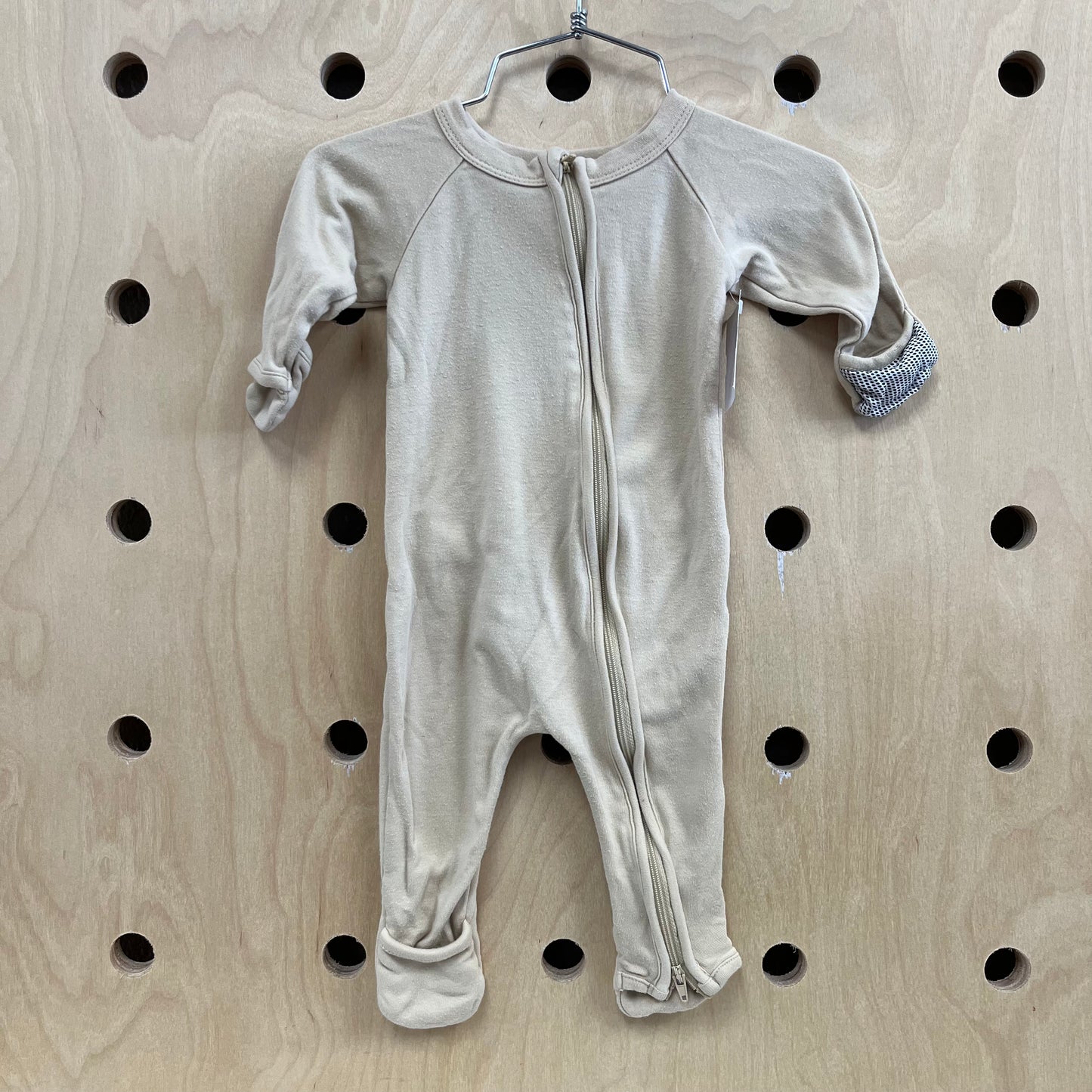 Beige Organic Zippy