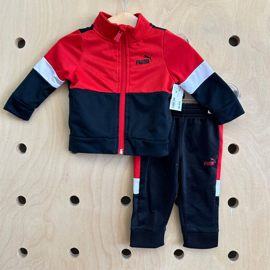 Black & Red Track Suit