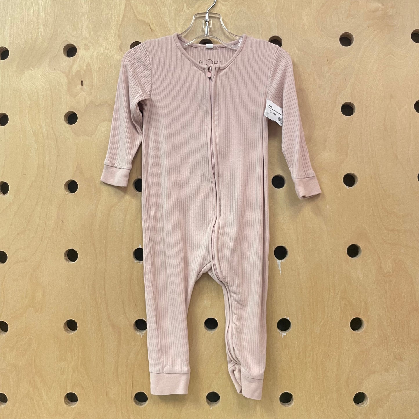 Organic Bamboo Blend Ribbed Zippy