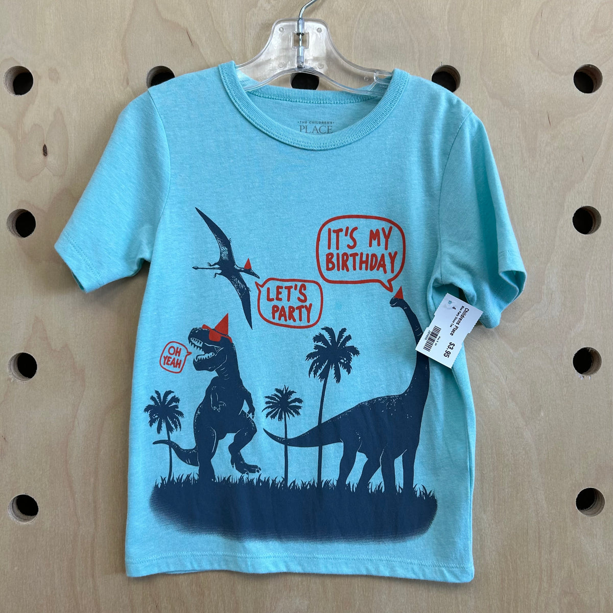 Blue Party Dinos Tee