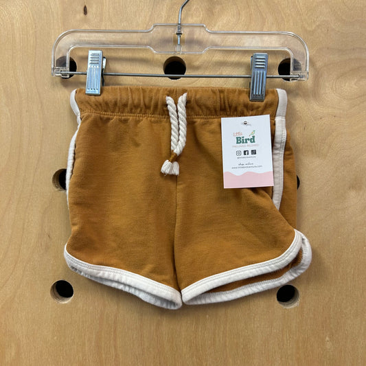 Caramel Drawstring Shorts