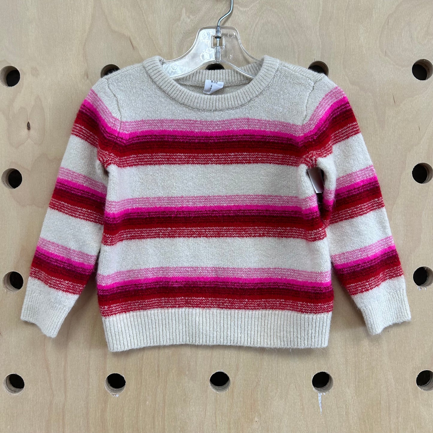Pink & Beige Sweater
