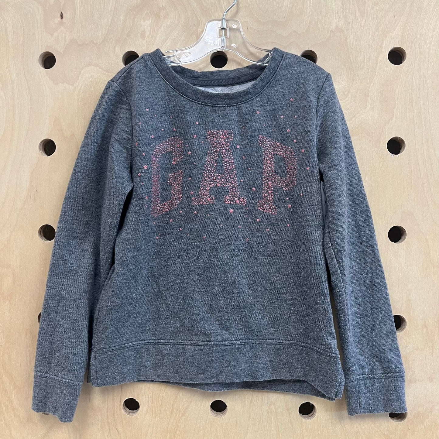 Grey & Pink Logo Sweatshirt