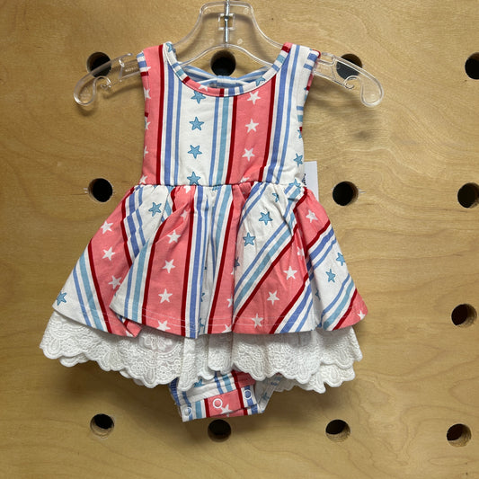 Stars & Stripes Romper NEW!