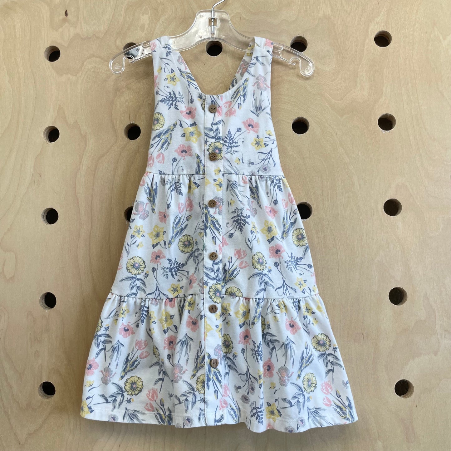 White Floral Dress