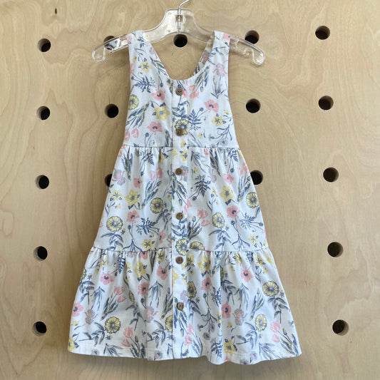 White Floral Dress