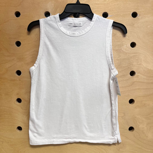 White Focus On Good Things Tank