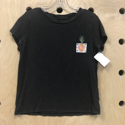 Dark Grey Pineapple Tee