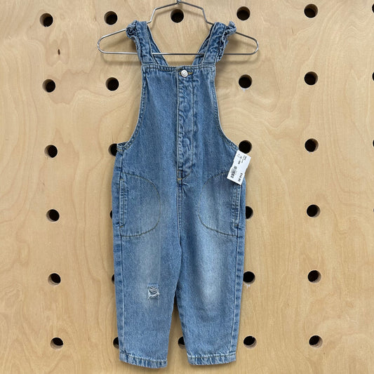 Denim Overalls