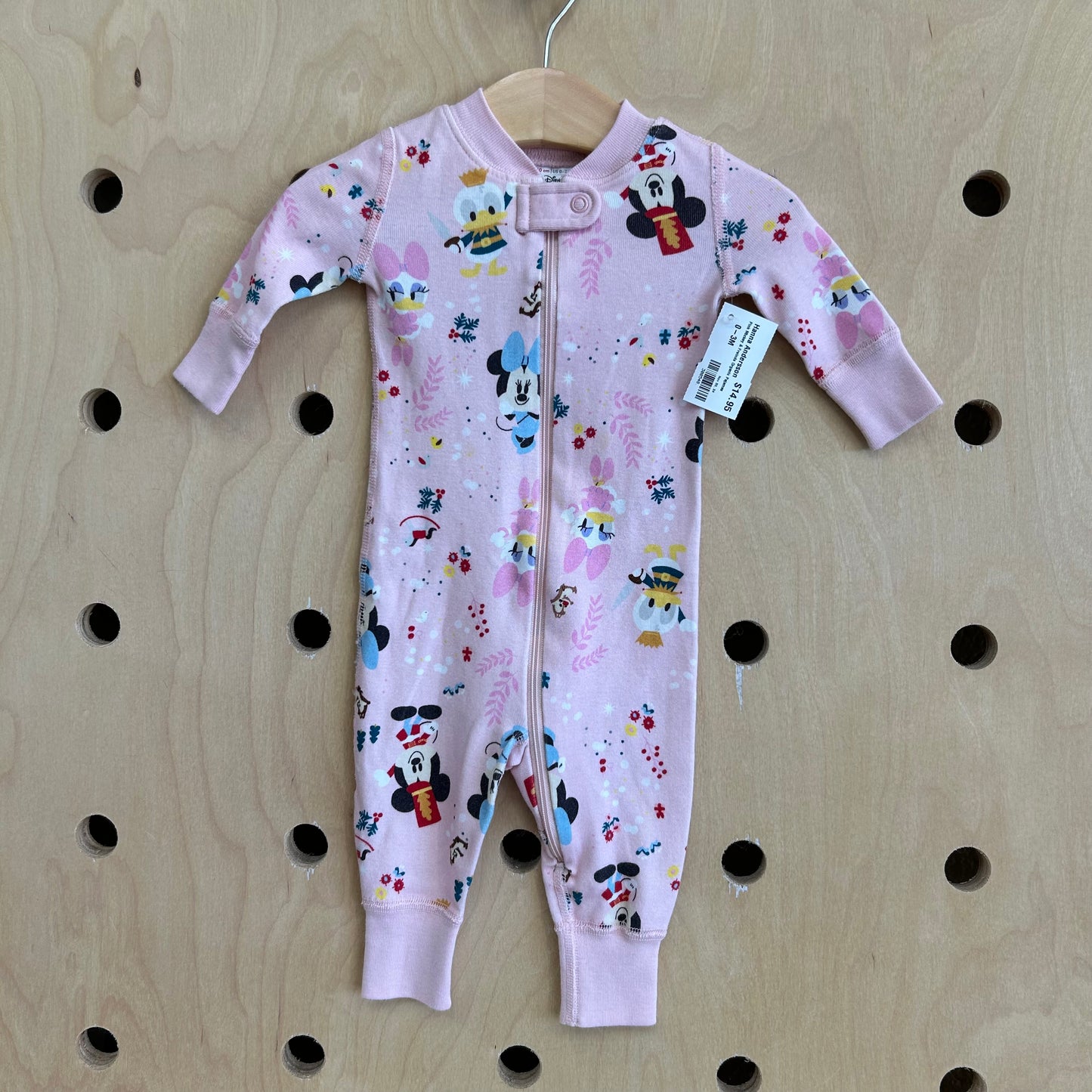 Pink Mickey & Friends Organic Pajamas