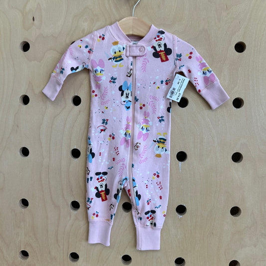 Pink Mickey & Friends Organic Pajamas