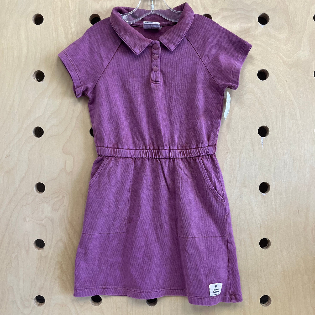 Purple Collared Dress