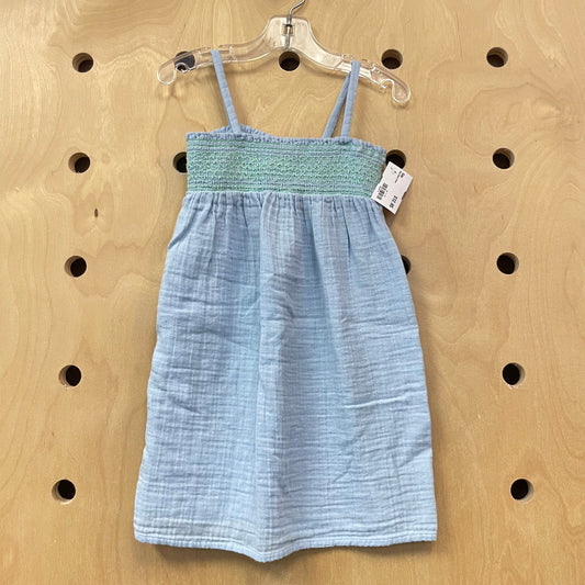 Blue Gauze Dress