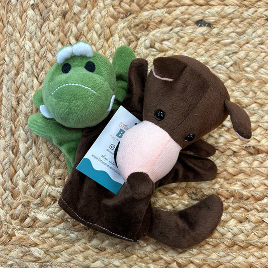 Dragon & Dog Hand Puppets