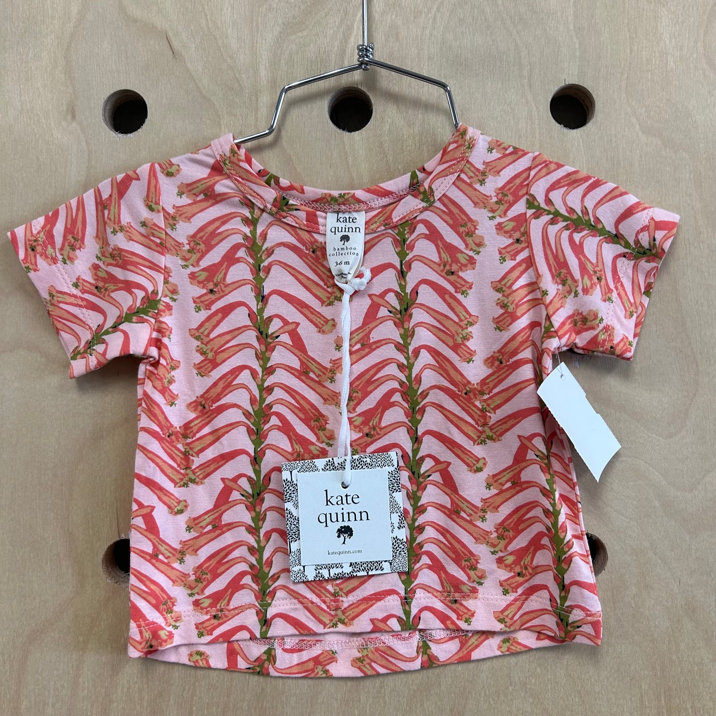 Pink & Green Organic Top NEW!