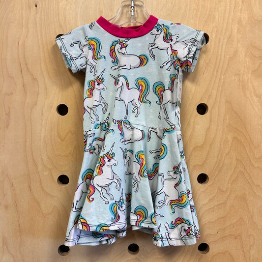 Blue/Pink Unicorn Dress