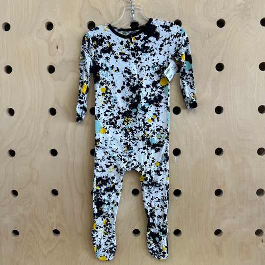 Paint Splatter Footies