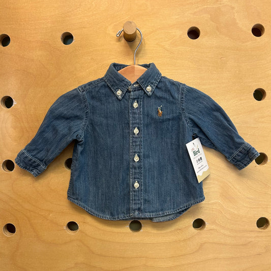 Denim Button Up