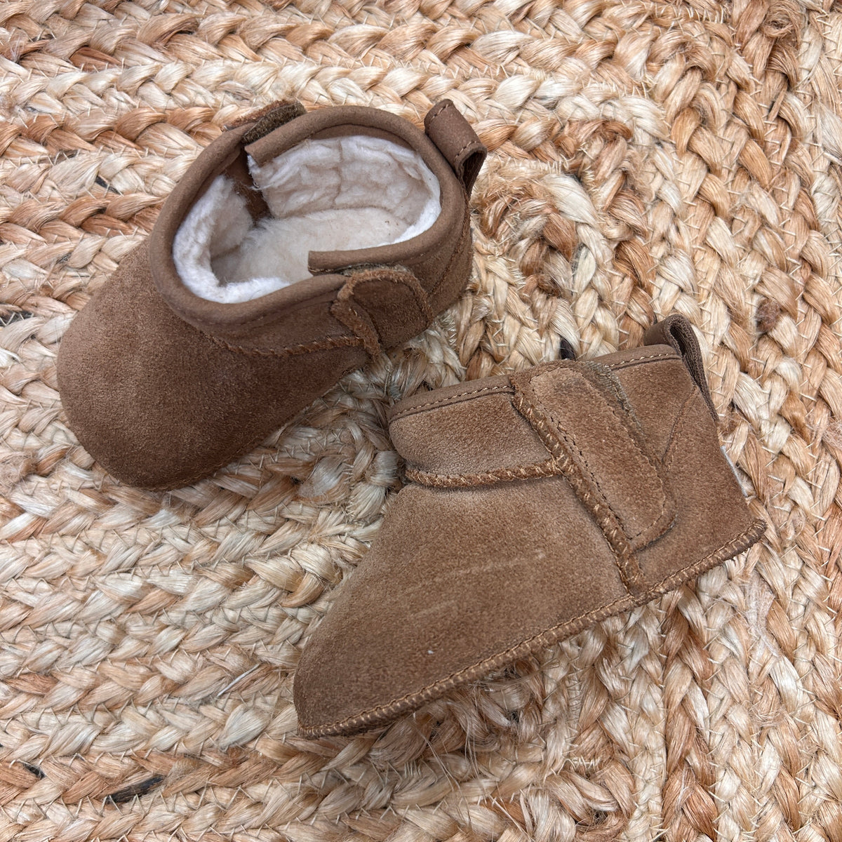 Tan Classic Ultra Mini Boots