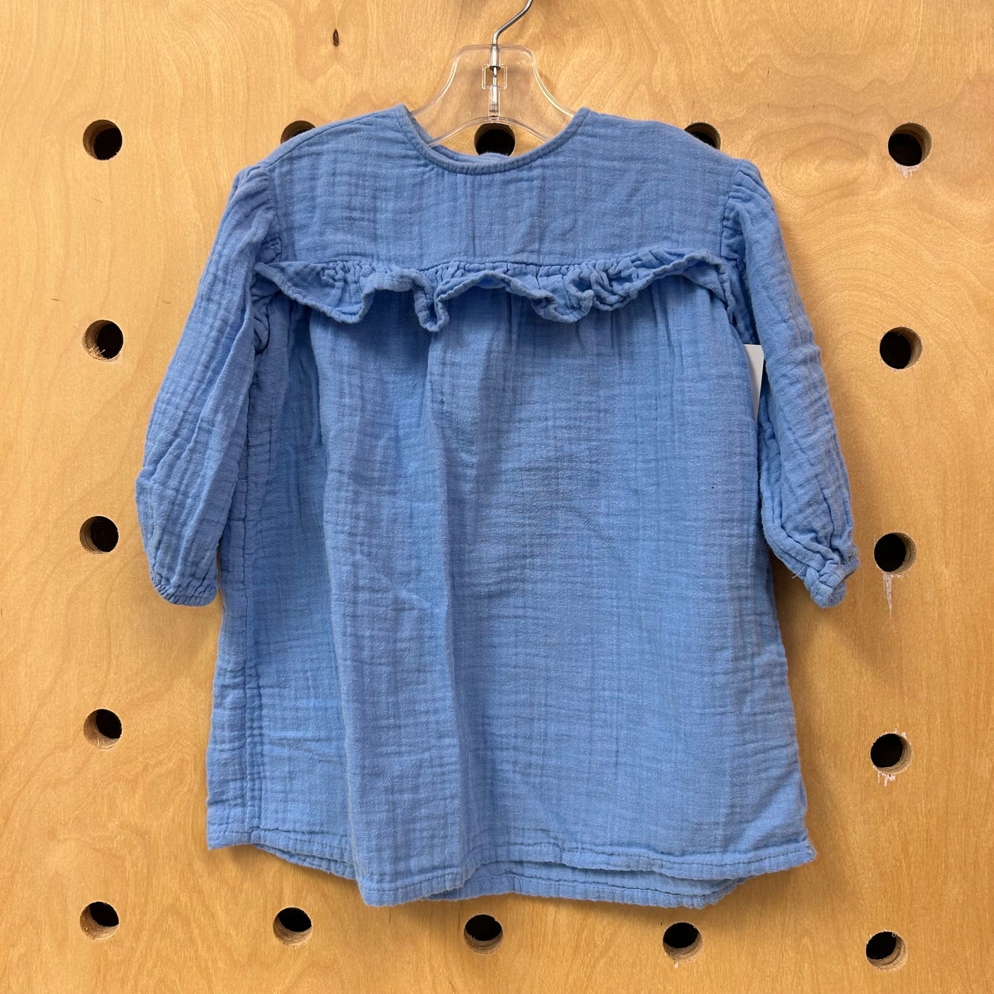 Blue Gauze Dress