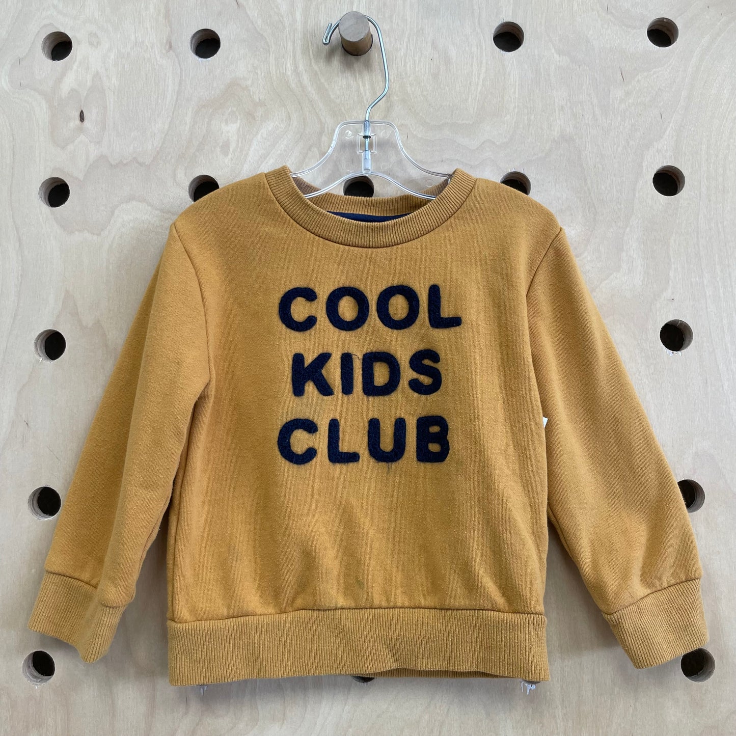Mustard Cool Kids Club Crewneck