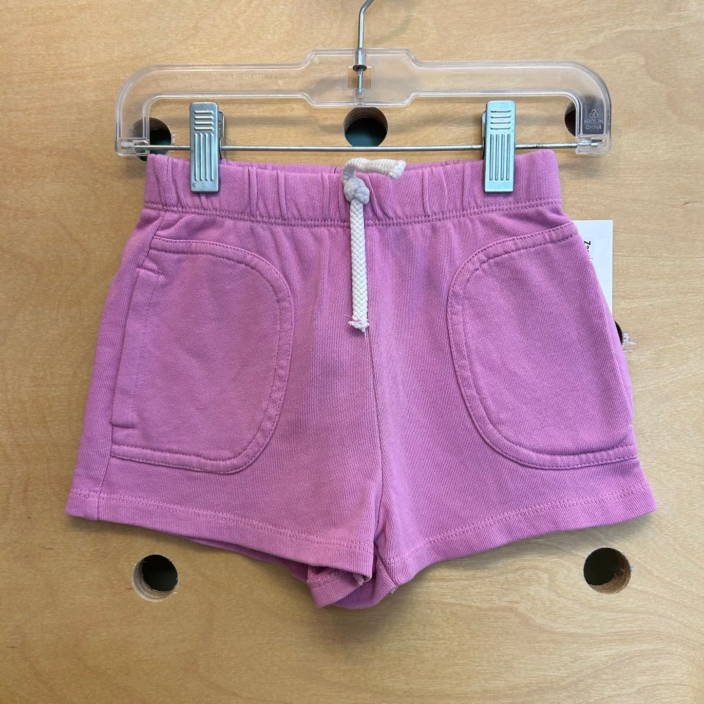 Purple Cotton Shorts