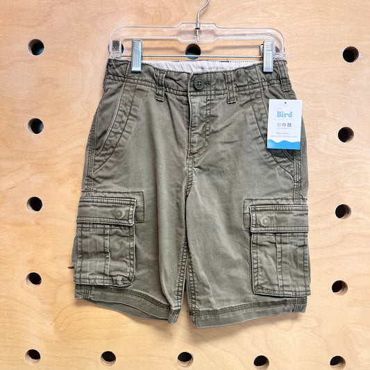 Green Cargo Shorts