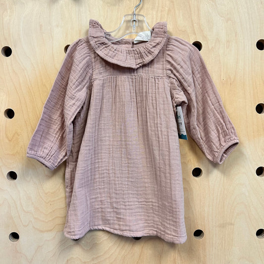 Dusty Rose Gauze Dress NEW!