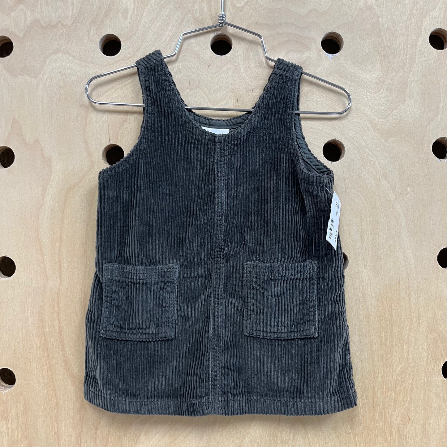 Grey Cord Jumper