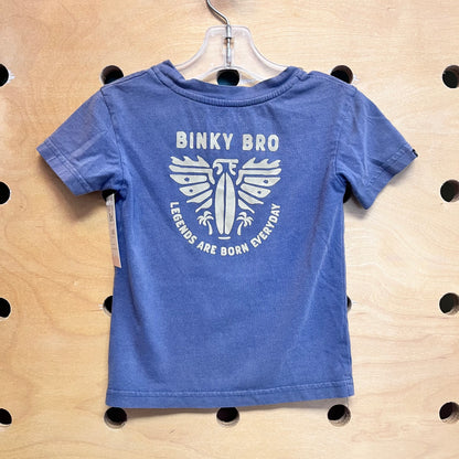 Blue Surf Snow Skate Logo Tee