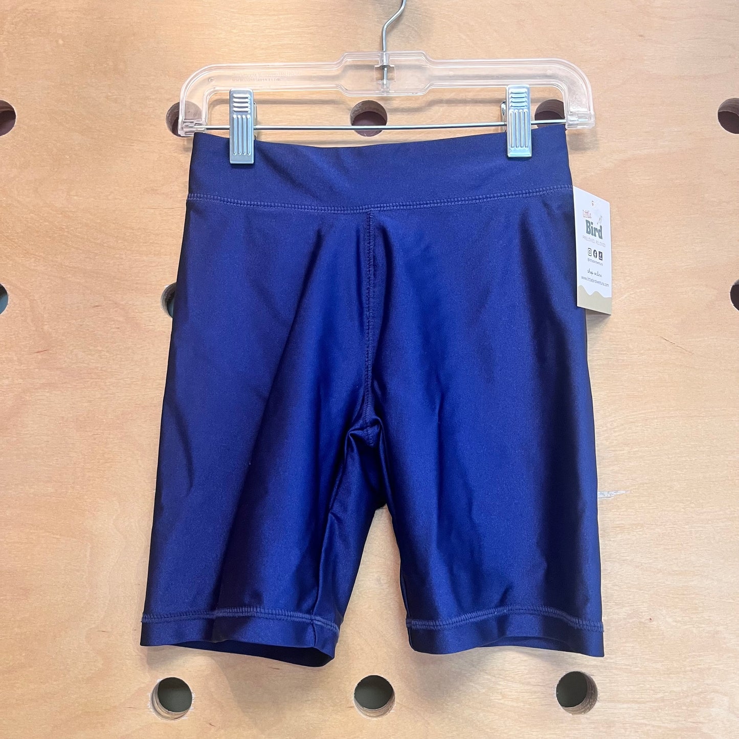 Navy Biker Shorts
