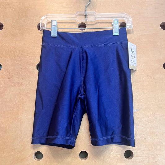 Navy Biker Shorts