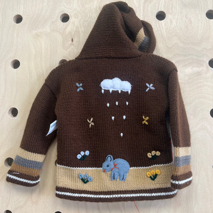 Brown Peruvian Sweater