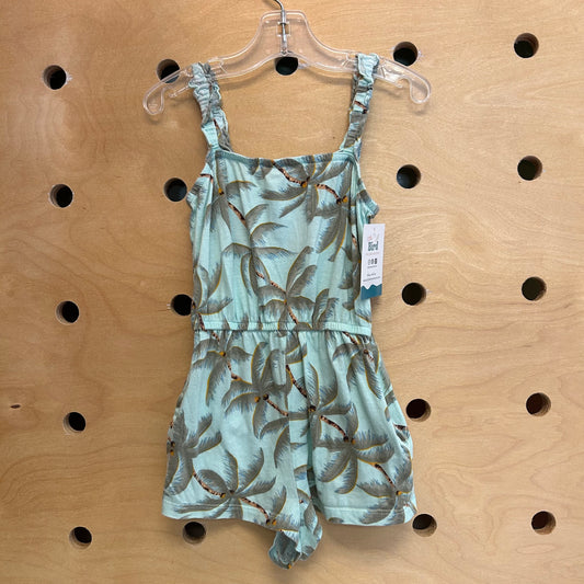 Mint Palms Romper